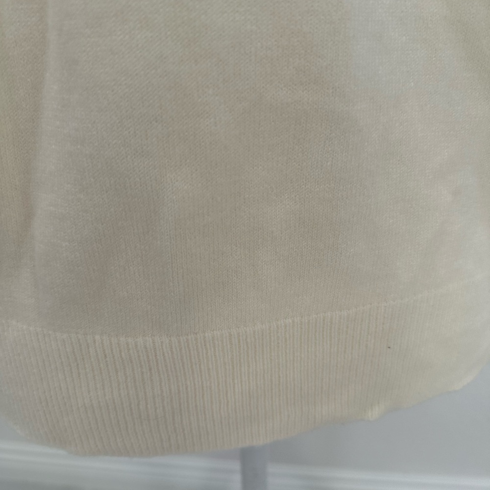New York & Company Ivory Knit Cardigan - Picture 4 of 5